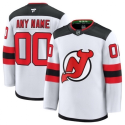 Men Women Youth New Jersey Devils Fanatics Away Premium Custom Jersey White