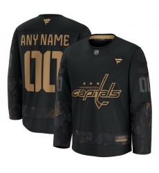 Men Women Youth Washington Capitals Custom Black 2024 Military Appreciation Stitched Hockey Jersey Men Women Youth Washington Capitals Custom Black 2024 Military Appreciation Stitched Hockey Jersey