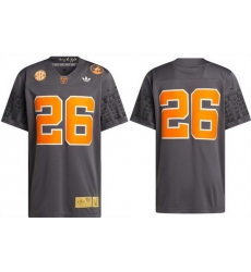 Men Tennessee Volunteers  26 Smokey Grey Stitched Jersey