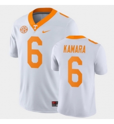 Men Tennessee Volunteers Alvin Kamara Game White College Football Jersey