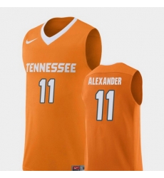 Men Tennessee Volunteers Kyle Alexander Orange Replica College Basketball Jersey