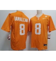 Men Tennessee Volunteers Nico Iamaleava #8 Orange F U S E Stitched NCAA Football Jersey