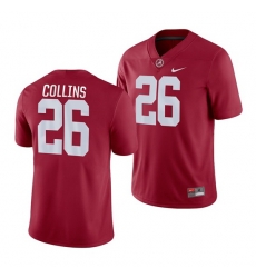 Alabama Crimson Tide Landon Collins Men's Crimson Game Nike Jersey