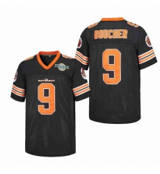 Men The Waterboy Jersey Bourbon Bowl Bobby Boucher 9 black