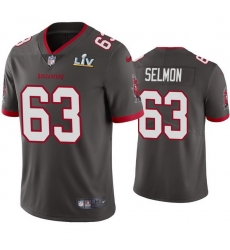 Men Lee Roy Selmon Buccaneers Pewter Super Bowl Lv Vapor Limited Jersey