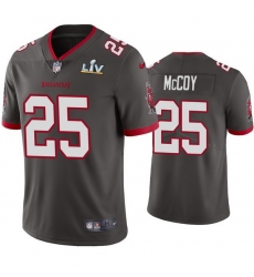 Men Lesean Mccoy Buccaneers Pewter Super Bowl Lv Vapor Limited Jersey