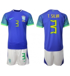 Men FIFA 2022 Brazil Soccer Jersey 058