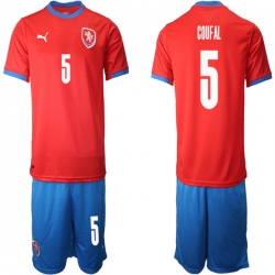 Mens Czech Republic Short Soccer Jerseys 007