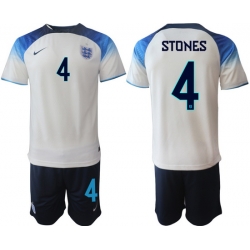 Men FIFA 2022 England Soccer Jersey 019