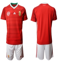 Mens Hungary Short Soccer Jerseys 009