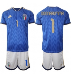 Italy 2026 FIFA World Cup Soccer Jersey Blue #1 DONNARUMMA Italy 2026 FIFA World Cup Soccer Jersey Blue #1 DONNARUMMA