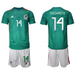 Men FIFA 2022 Mexico Soccer Jersey 037