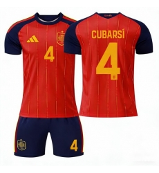 2026 FIFA World Cup Spain Soccer Home Jersey #4 2026 FIFA World Cup Spain Soccer Home Jersey #4