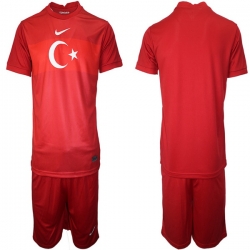 Mens Turkey Short Soccer Jerseys 001