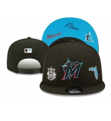 Miami Marlins Snapback Cap 001