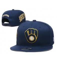 Milwaukee Brewers MLB Snapback Cap 001