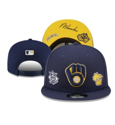 Milwaukee Brewers Snapback Cap 004