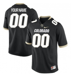 Men Women Youth Nike Colorado Buffaloes Black Custom Game Jersey