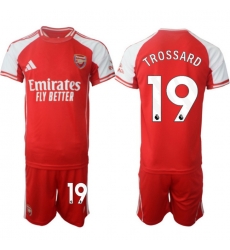 Men Arsenal 2026 Soccer Jerseys Red #19 TROSSARD