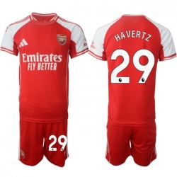 Men Arsenal 2026 Soccer Jerseys Red #29 HAVERTZ
