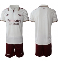 Men Arsenal 2026 Soccer Jerseys White BLANK