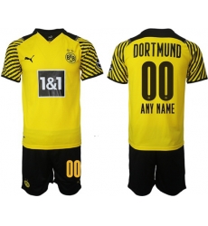 Men Borussia Dortmund Soccer Jersey 039 Customized