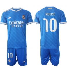 Men Real Madrid 2026 Soccer Jerseys Blue #10 MODRIC Men Real Madrid 2026 Soccer Jerseys Blue #10 MODRIC