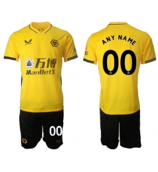 Men Wolverhampton Wanderers Soccer Jerseys 001 Customized