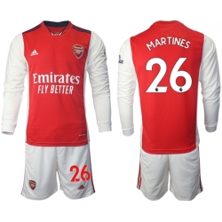 Men Arsenal Long Sleeve Soccer Jerseys 503