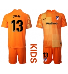 Kids Atletico de Madrid Soccer Jerseys 005