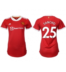 Women Manchester United Soccer Jerseys 005