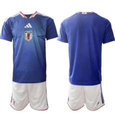 Japan 2026 FIFA World Cup Soccer Jersey Blue BLANK