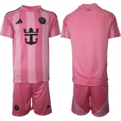 Men Inter Miami CF 2026 Soccer Jerseys Pink BLANK