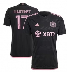 Men's Inter Miami CF Josef Martinez adidas Black 2023 La Noche Replica Player Jersey