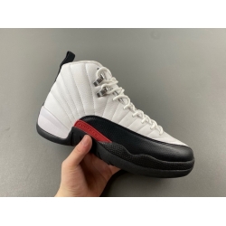 Air Jordan 12 Retro Men Shoes Red Taxi CT8013 162