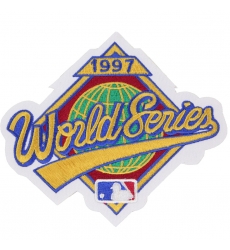 1997 MLB World Series Logo Jersey Patch Florida Marlins vs Cleveland Indians II 1997 MLB World Series Logo Jersey Patch Florida Marlins vs Cleveland Indians II
