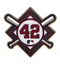 Jackie Robinson Day 42 MLB Jersey Sleeve Patch Braves II