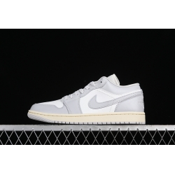 AIR JORDAN 1 LOW NEUTRAL GREY COCONUT MILK SAIL COCONUT MILK NEUTRAL GREY