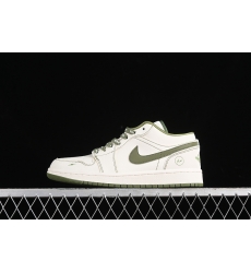 AIR JORDAN 1 LOW OFF WHITE GREEN CF3688 019