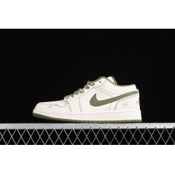 AIR JORDAN 1 LOW OFF WHITE GREEN CF3688 019