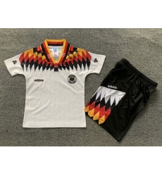 Youth Retro Soccer Jerseys Germany 1994