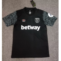 Men 2024 2025 Soccer Jersey West Ham Black