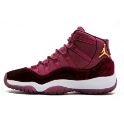 Air Jordan 11 High Cut Red Shoes