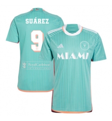 Men Inter Miami CF Luis Suarez 2024 25 Third Replica Aqua