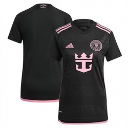 Women Inter Miami CF Blank 2024 25 Away Replica Black