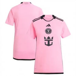 Women Inter Miami CF Blank 2024 25 Home Replica Pink