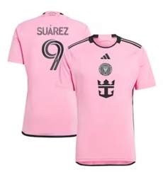 Youth Inter Miami CF Luis Suarez 2024 25 Home Replica Pink