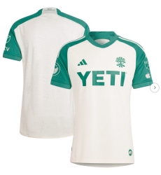 Mens Austin FC adidas Tan 2024 The Armadillo Kit Authentic Jersey