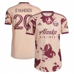 Men Portland Timbers Evander 2023 24 Away Replica Pink