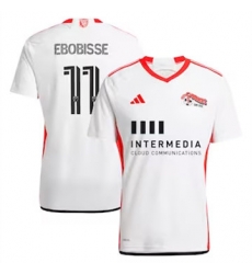 Men San Jose Earthquakes Jeremy Ebobisse 2024 25 Away Replica White